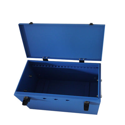 قطعات خم کردن ورق فلزی با تحمل بالا برای کابینت جعبه الکتریکی در اندازه سفارشی